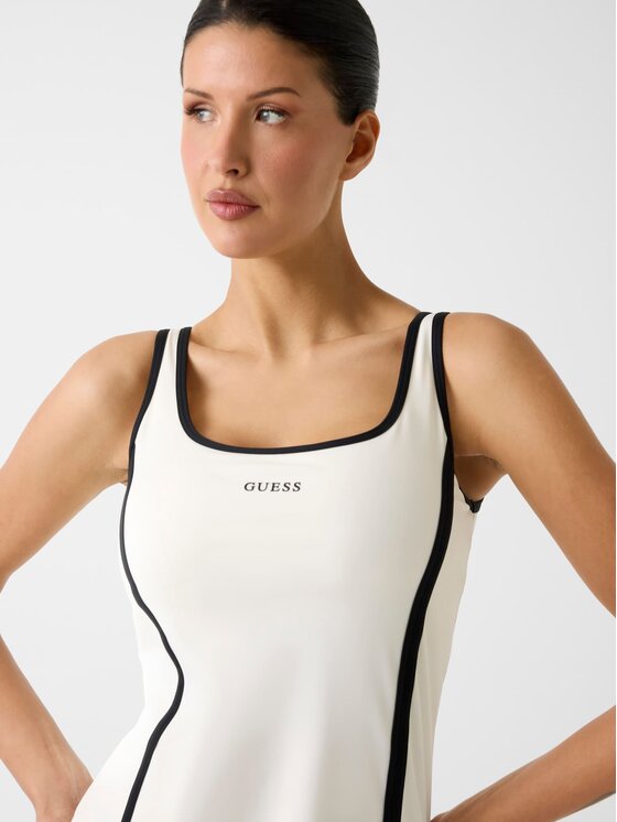 Guess Guess Повсякденна сукня 181229 Бежевий Classic Fit