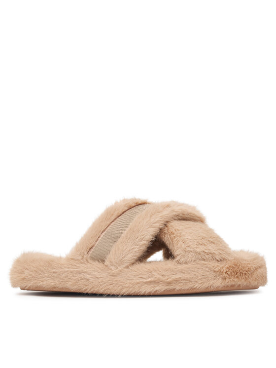 Tommy Hilfiger Tommy Hilfiger Papuci de casă Th Feminine House Shoes FW0FW09615 Bej