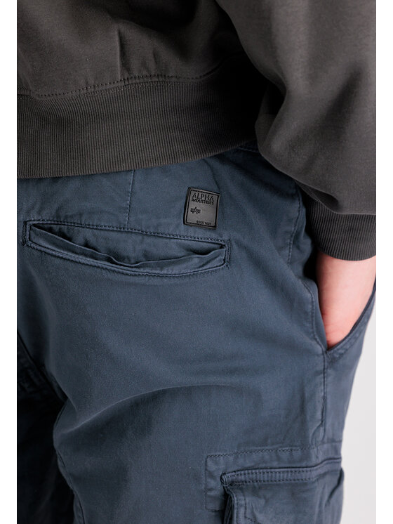 Alpha Industries Alpha Industries Joggery AI.116202-697-S Granatowy Slim Tapered Fit
