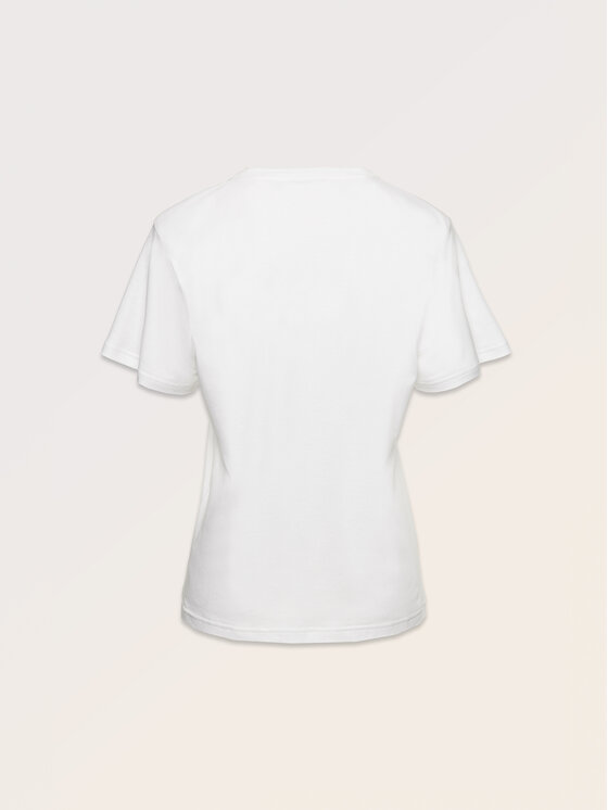 La Mania La Mania Tričko VALE Biela Classic Fit