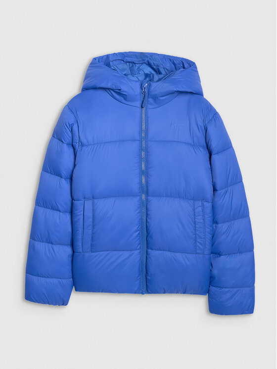 4F 4F Kurtka puchowa OUTERWEAR Niebieski Regular Fit