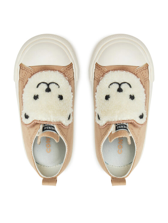 Converse Converse Trampki Chuck Taylor All Star One Strap Ox A10040C Beżowy