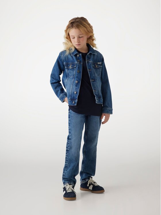 Guess Kids Guess Kids Kurtka przejściowa 173777 Niebieski Classic Fit