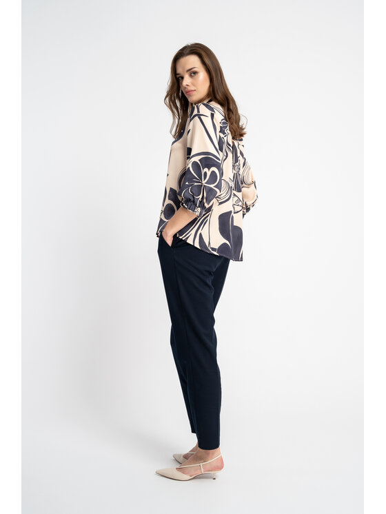 CLICK CLICK Πουκάμισο 10-6861 Μπεζ Regular Fit