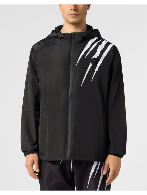 Plein Sport Plein Sport Kurtka puchowa 28343 Czarny Regular Fit