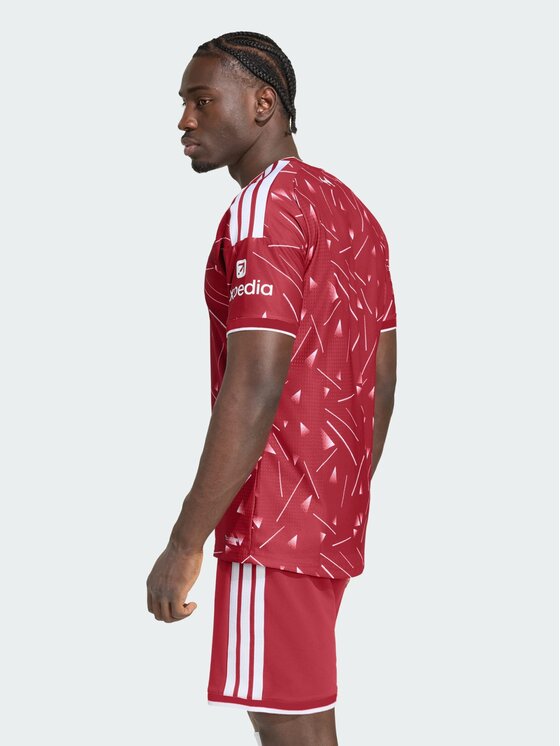 adidas adidas Koszulka techniczna 169677 Czerwony Slim Fit