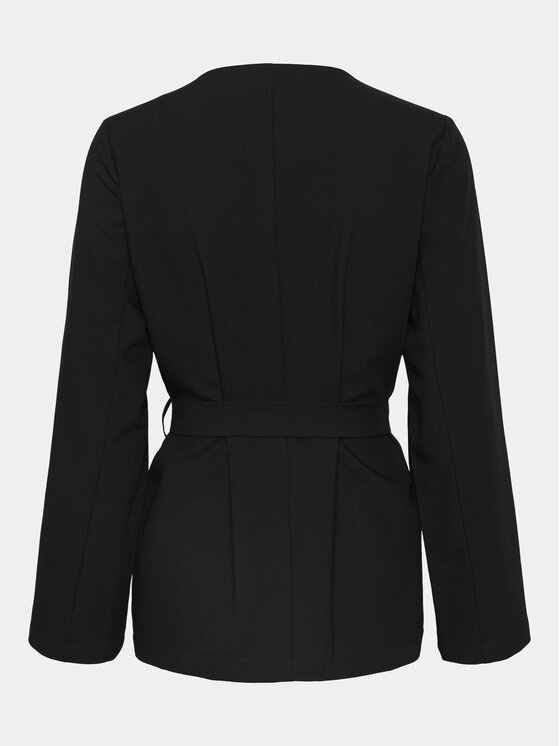 Pieces Pieces Marynarka Bosella 17146550 Czarny Regular Fit