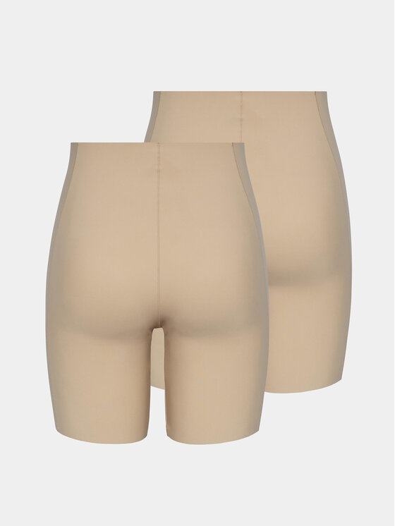 Pieces Pieces Mutande a pantaloncino Namee 17141162 Beige