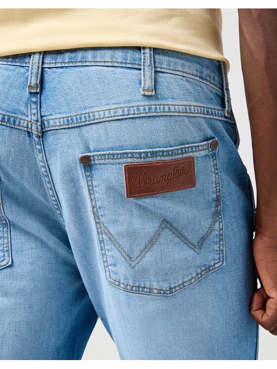 Wrangler Wrangler Jeansy GREENSBORO Niebieski Slim Fit