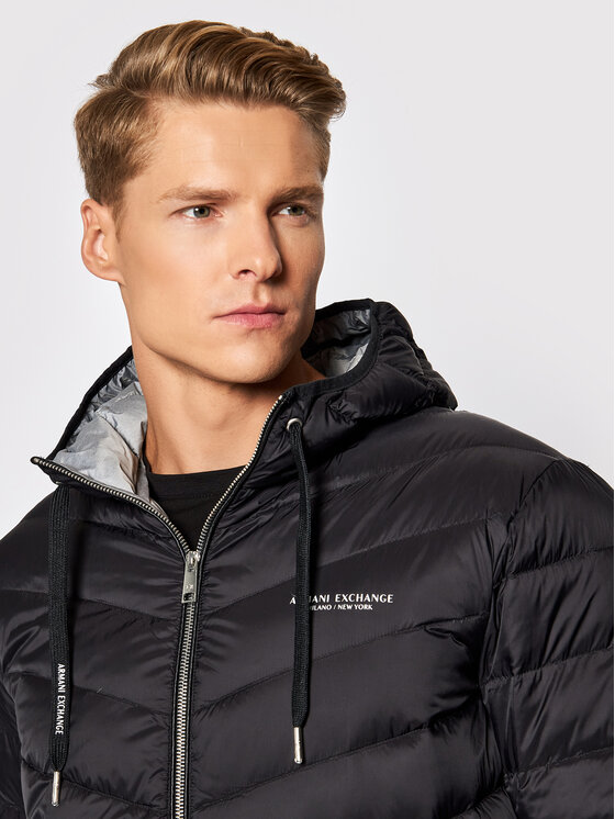 Armani Exchange Armani Exchange Giubbotto piumino 8NZB53 ZNW3Z 0217 Nero Regular Fit