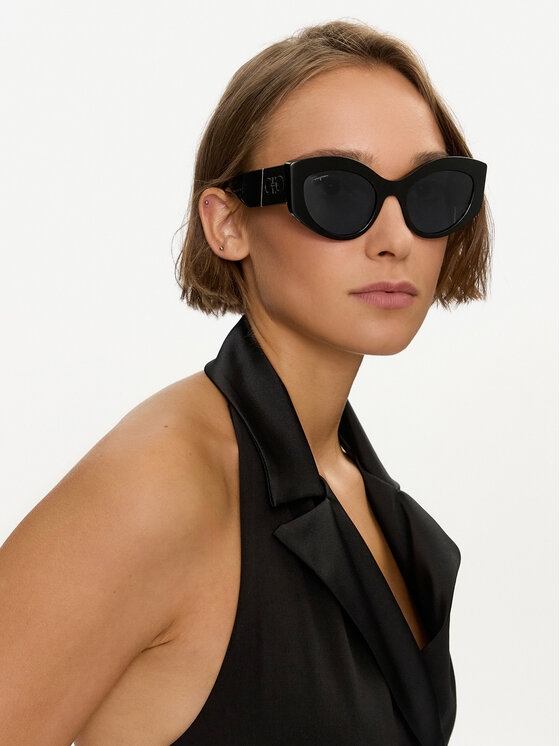 Salvatore Ferragamo Salvatore Ferragamo Sluneční brýle SF1044S 001 Černá