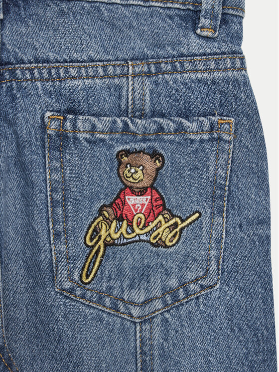 Guess Guess Jeansy J4BA14 D5D70 Niebieski Regular Fit