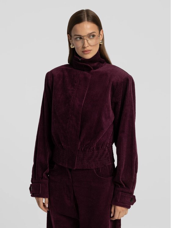 MANDRAGORA MANDRAGORA Bomber Barro Bordeaux Regular Fit