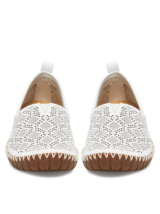 Rieker Rieker Halbschuhe M2851-80 Weiß