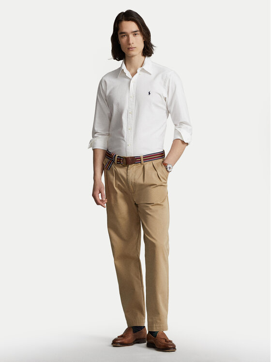 Polo Ralph Lauren Polo Ralph Lauren Koszula Bsr 710772290 Biały Custom Fit