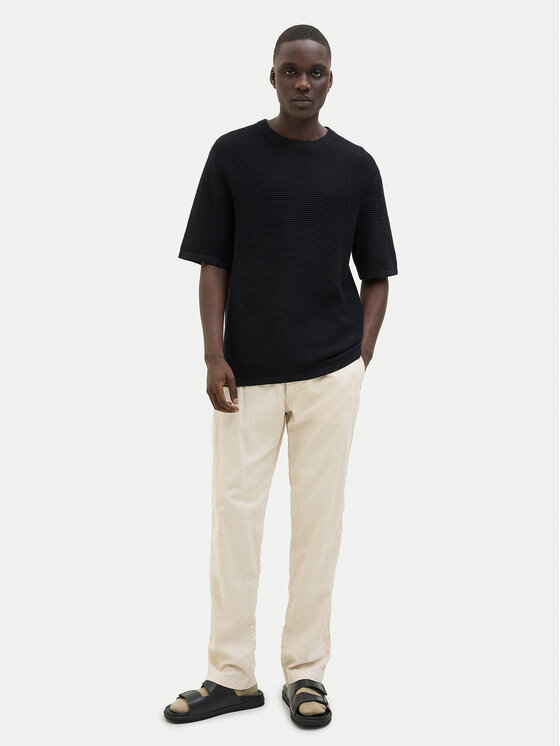 Jack&Jones Jack&Jones Pantaloni di tessuto Kane 12274977 Beige Relaxed Fit