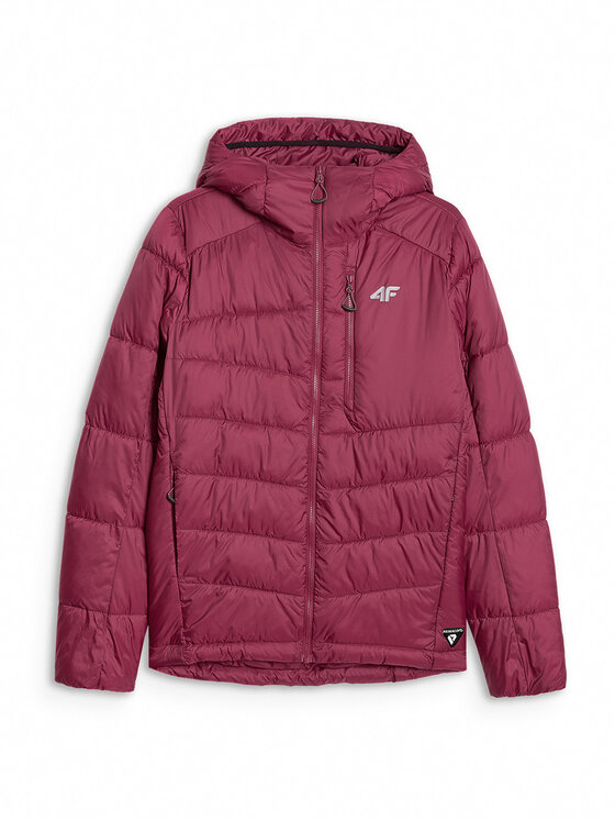 4F 4F Kurtka wielofunkcyjna HALNY Bordowy Regular Fit
