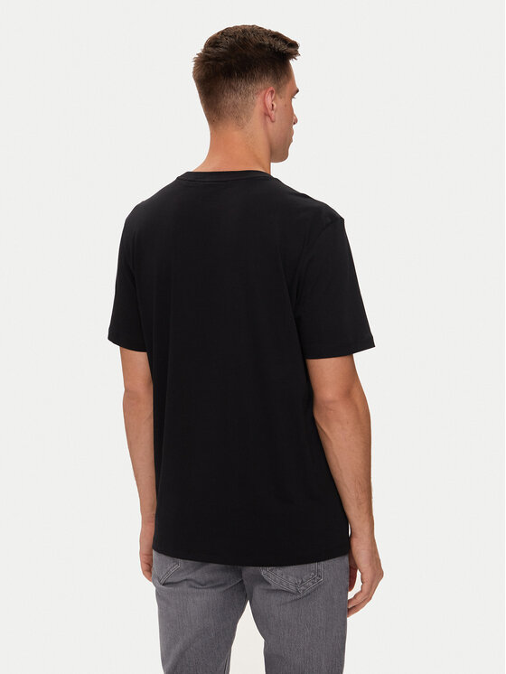 HUGO Hugo Футболка Dikobra 50519013 Чорний Regular Fit
