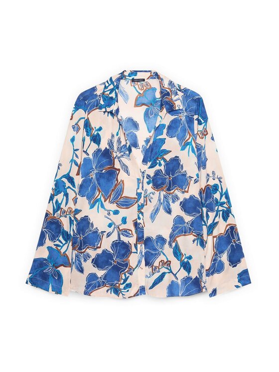 Fiorella Rubino Fiorella Rubino Camicia 5007T001522N0R2 Turchese Regular Fit