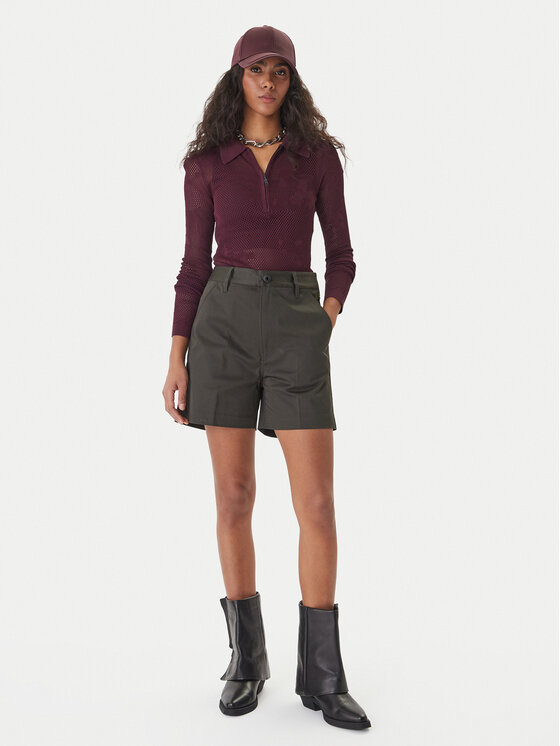 G-Star Raw G-Star Raw Bavlnené šortky D29089-5126 Sivá Regular Fit