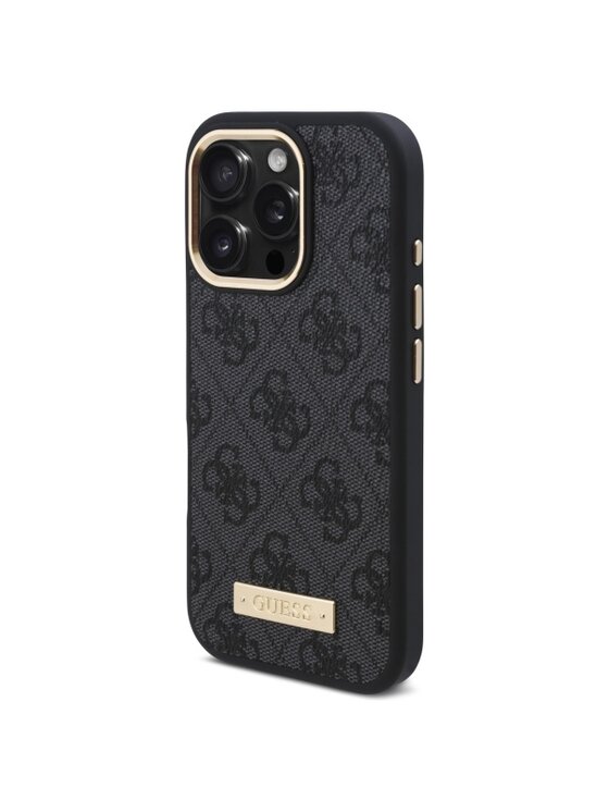 Etui na telefon Guess, Czarne, iPhone 16 Pro Max