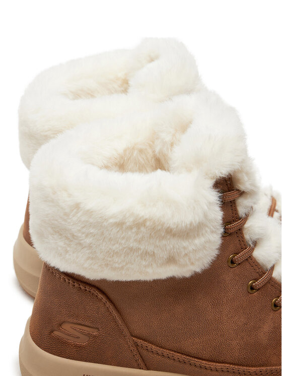 Skechers Skechers Ботильйони Glacial Ultra - Wonderland 144202 Коричневий