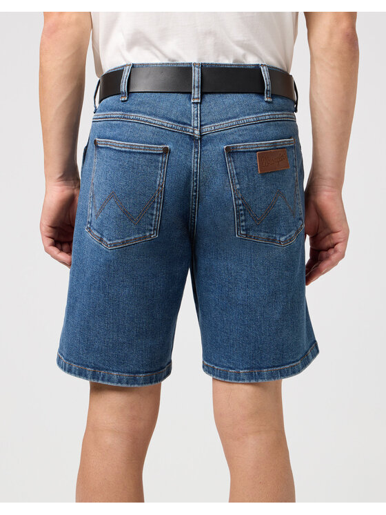 Wrangler Wrangler Pasek Męski STRUCTURED BELT Czarny