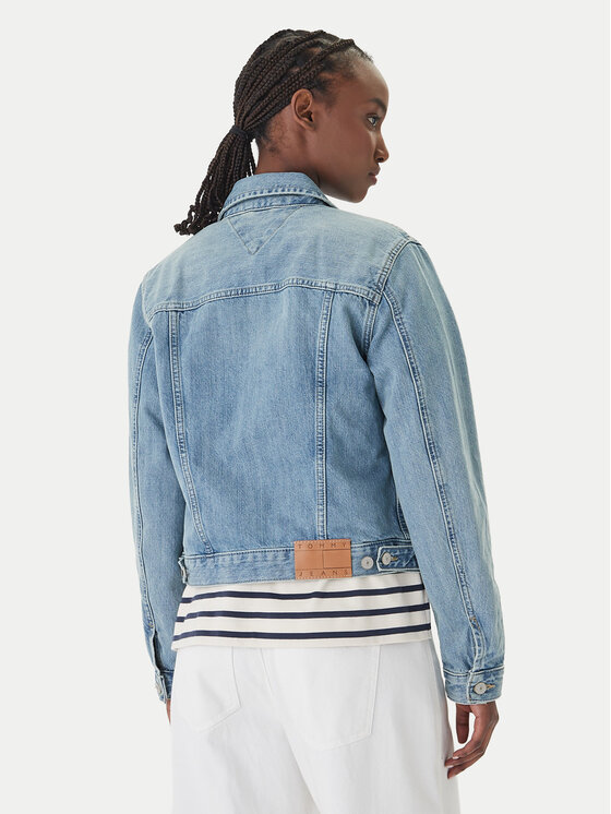 Tommy Jeans Tommy Jeans Farmer kabát Classic DW0DW22720 Kék Regular Fit