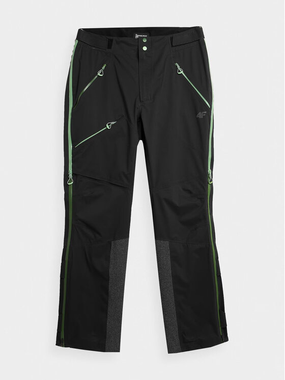 4F 4F Pantaloni da sci 4FAW23TFTRM373-21S Nero Regular Fit