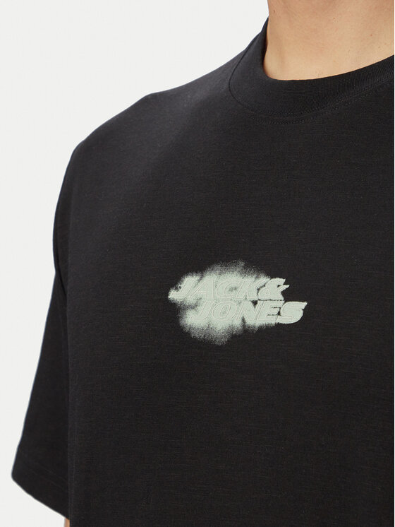 Jack & Jones Jack & Jones T-Shirt Fusion 12294963 Μαύρο Relaxed Fit