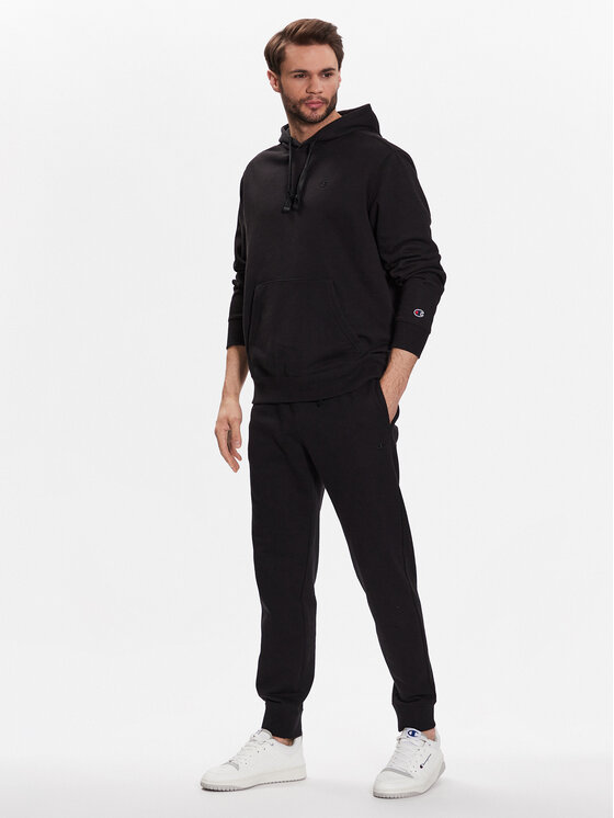 Champion Champion Spodnji del trenirke 218494 Črna Regular Fit