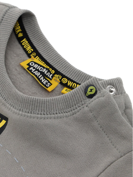 Original Marines Original Marines Суитшърт DCA0715NM Сив Regular Fit