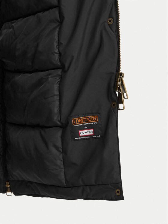Hunter Hunter Зимова куртка HARW0001262 Чорний Regular Fit