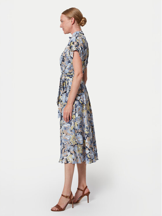 LAUREN RALPH LAUREN LAUREN RALPH LAUREN Sukienka codzienna 250963461001 Niebieski Regular Fit