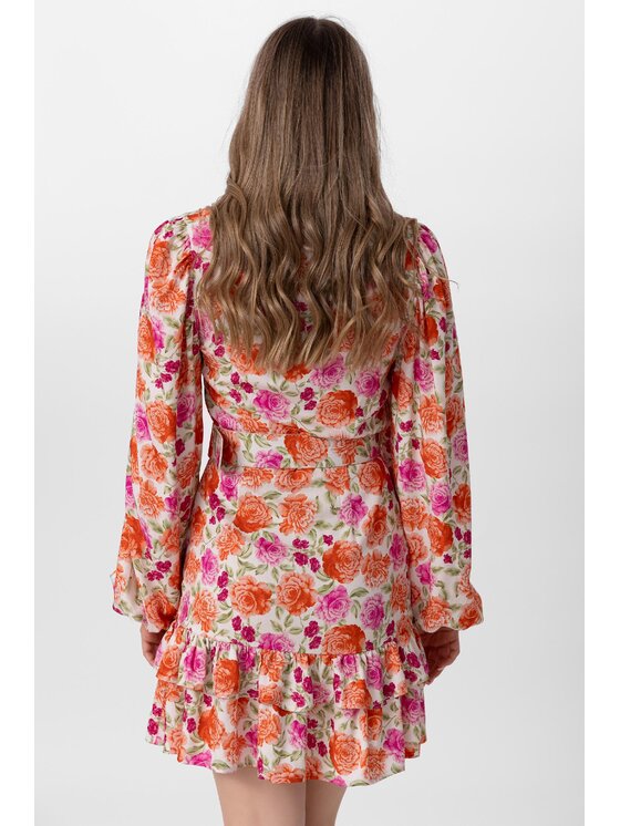 LAURELLA LAURELLA Sukienka codzienna 4UL019 Kolorowy Regular Fit