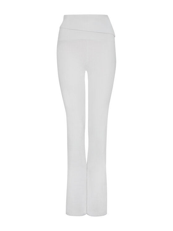 Style Republic Style Republic Legginsy Foldover Pants Szary jasny Athletic Fit