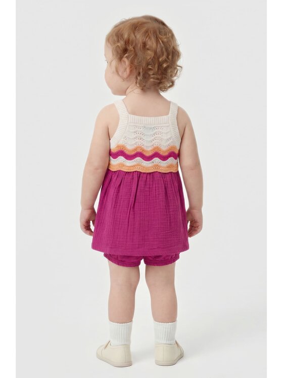 Guess Kids Guess Kids Každodenní šaty 181978 Barevná Classic Fit