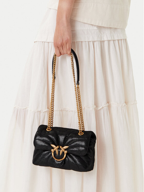 PINKO PINKO Torbica Love Puff Mini Cl PE 25 PLTT 100039 A27F Crna
