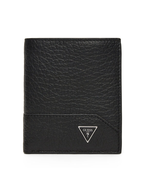 Guess Guess Portafoglio grande da uomo SMBAGR LEA22 Nero