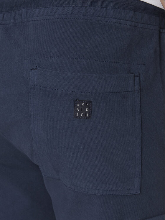 Blend Blend Šortky z materiálu 20716745 Tmavomodrá Regular Fit