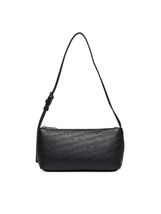 Tommy Jeans Torebka Tjw Must Aop Shoulder Bag AW0AW17867 Czarny