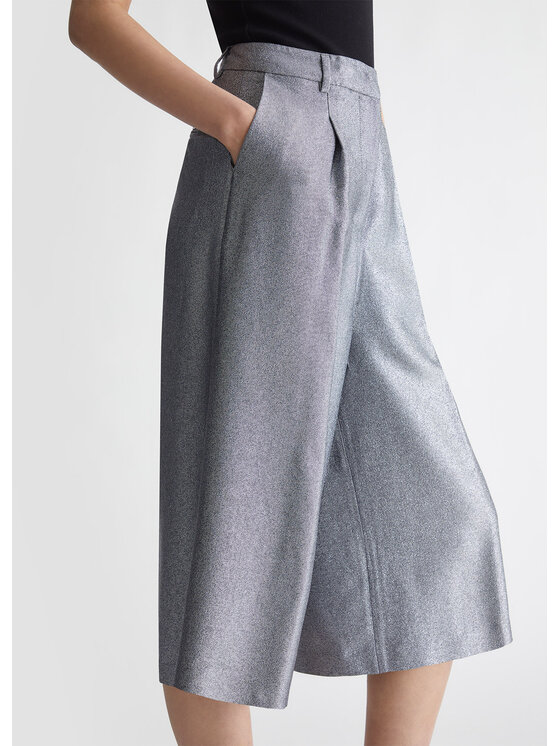 Liu Jo Liu Jo Pantaloncini WF4472T102104007 Argento Regular Fit