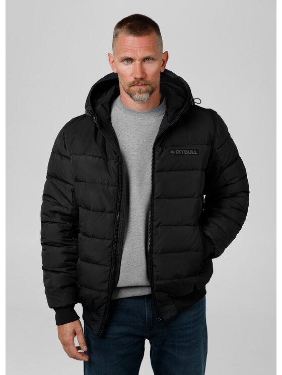 PITBULL PITBULL Kurtka zimowa AUTOMATIC Czarny Regular Fit