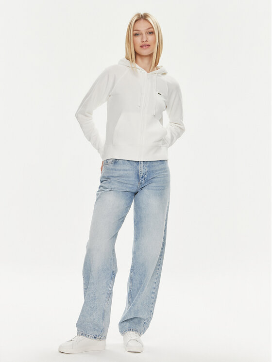 Lacoste Lacoste Džemperis SF9213 Balta Regular Fit