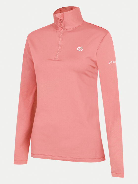 Dare2B Dare2B Суитшърт от техническо трико Lowline II DWL452 Розов Slim Fit