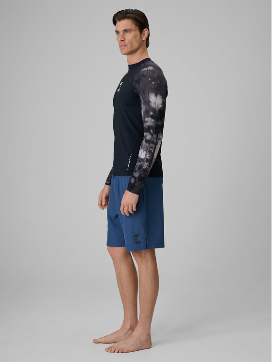 4F 4F Plavecké šortky FOB SUMMER Tmavomodrá Regular Fit