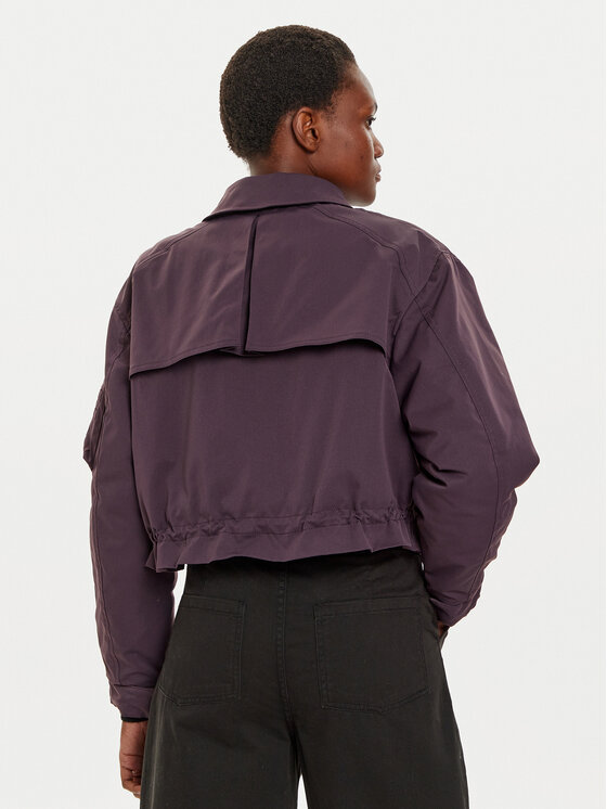 Alpha Industries Alpha Industries Kurtka przejściowa 148011 Fioletowy Regular Fit