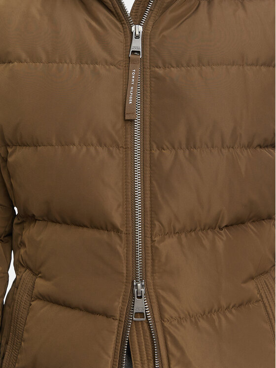 Tommy Hilfiger Tommy Hilfiger Μπουφάν χειμωνιάτικο Heritage Tyra  WW0WW51563 Σκούρο πράσινο Slim Fit