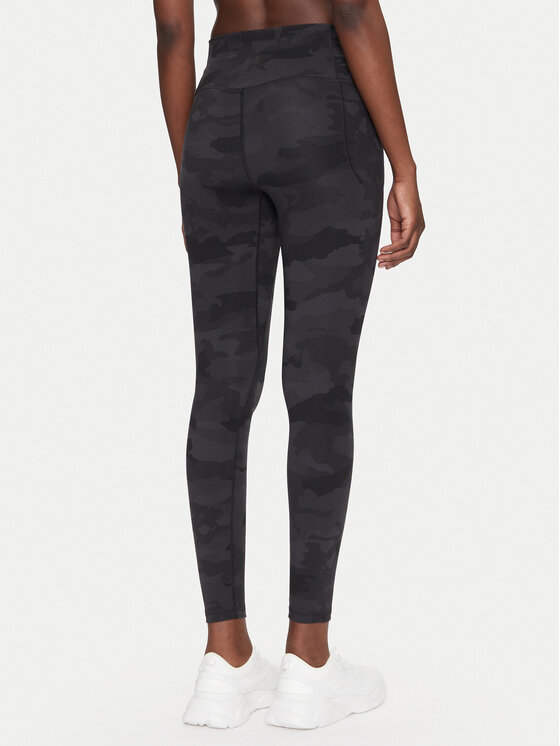 Under Armour Under Armour Colanți Meridian Printed 1383603 Negru Slim Fit