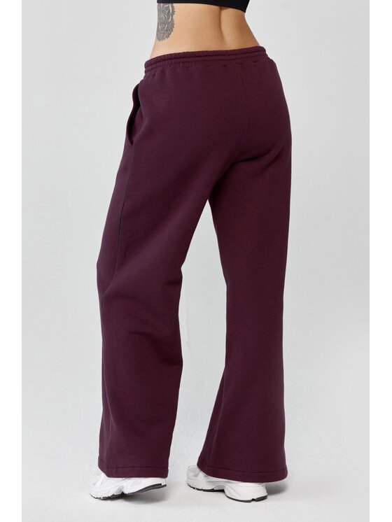 ROUGH RADICAL ROUGH RADICAL Spodnie dresowe TRIP JOGGERS Bordowy Oversize